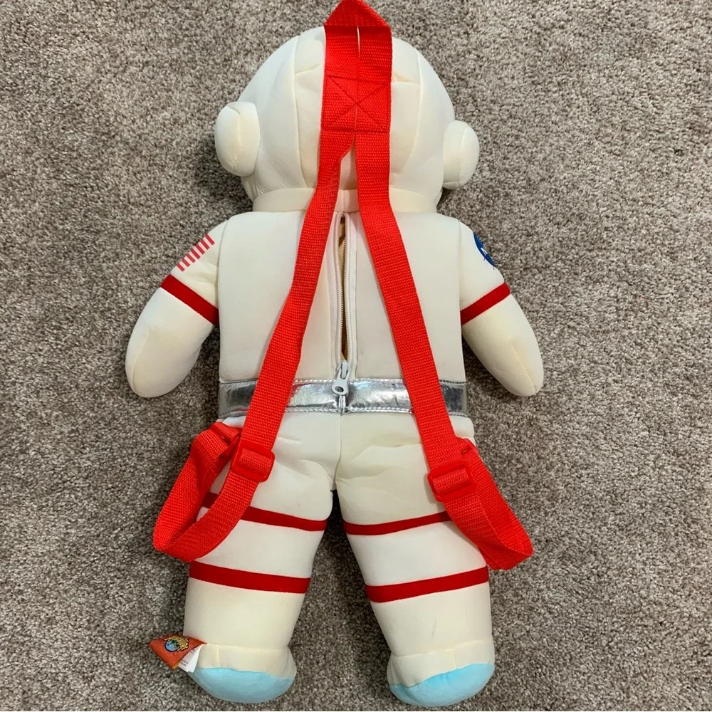 Astronaut Spacesuit Plush Backpack NASA USA Aeronautics 22” Adventure Planet